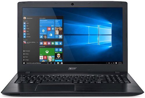 Acer Aspire E5-575G-57D4 - meilleurs ordinateurs portables pour le montage vidéo à moins de 500 $