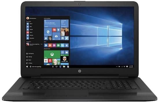 HP 17-X114dx - meilleur ordinateur portable 17 pouces à moins de 500 €