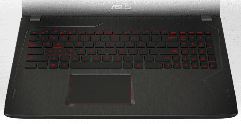 Asus FX502VM-AH51 Gaming Laptop - Keyboard-Touchpad