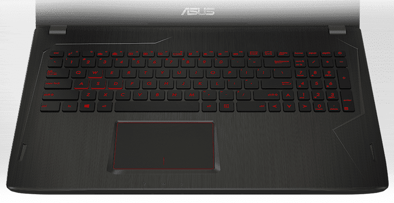 Asus FX502VM-AH51 Gaming Laptop - Keyboard-Touchpad