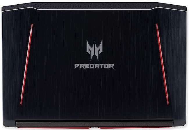 Acer Predator Helios 300 - Lid design