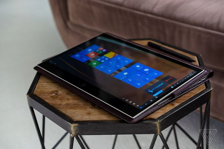 HP Spectre Folio in Tablet Mode