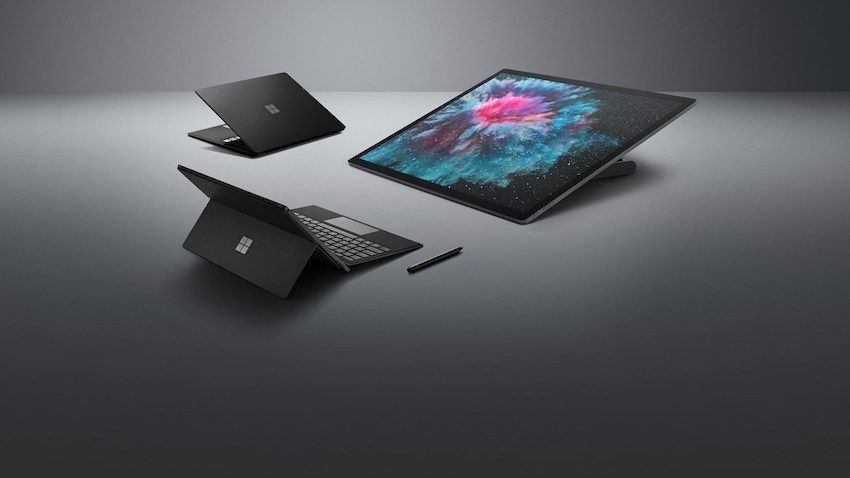 Microsoft Surface Family in New Black Color