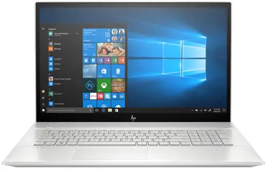 HP Envy 17t - High Performance Large Screen Laptop for Photoshop