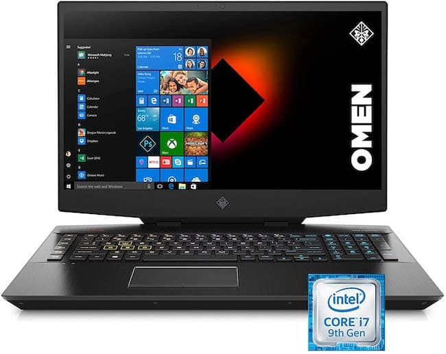 HP Omen 17 - best desktop replacement laptop under $1500