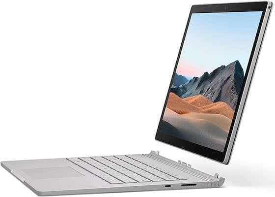 Surface Book 3 - best 2-in-1 laptop for programming with Detachable Screen