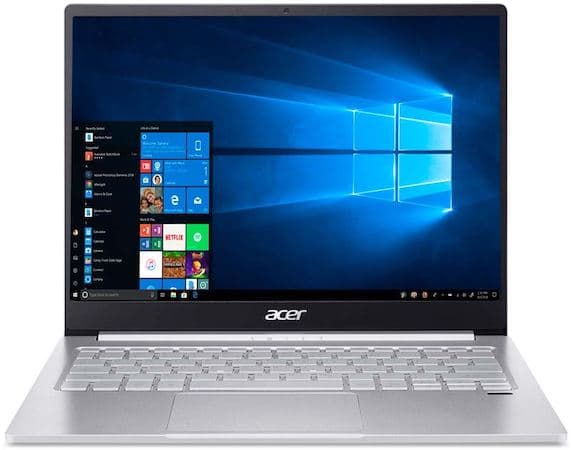 Acer Swift 3 - best budget laptop for writers