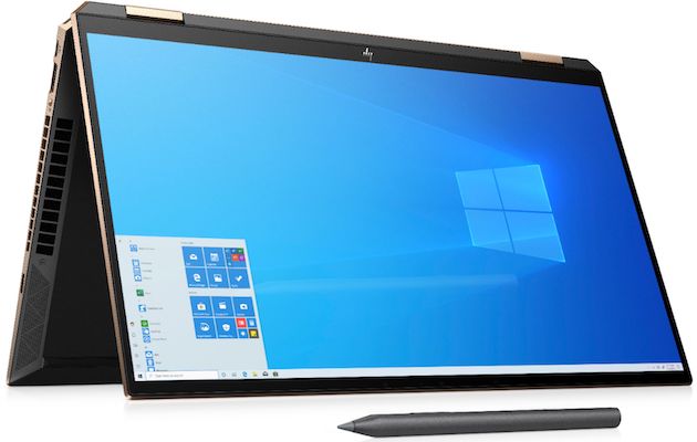 HP Spectre x360 15 - best convertible 15 inch laptop 2020