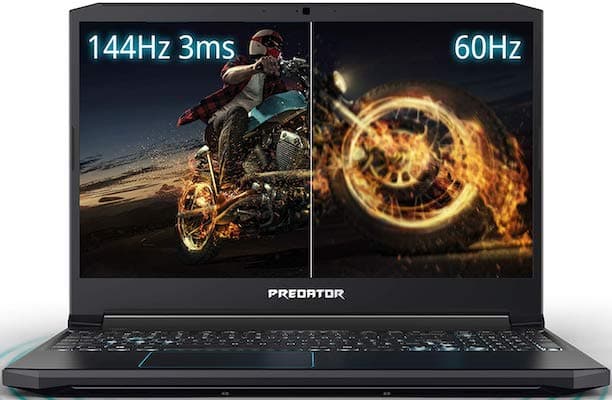 Acer Predator Helios 300 PH315-52-78VL 1080p 144Hz Display Review