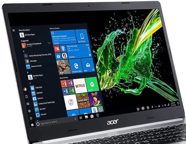 Acer Aspire 5 15.6" Full HD Laptop Review - Display & Viewing Angles