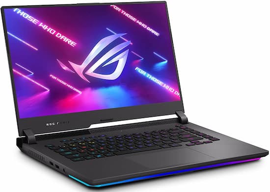 Asus ROG Strix G15 - Editor's choice: best gaming laptop under 1500 dollars of 2021