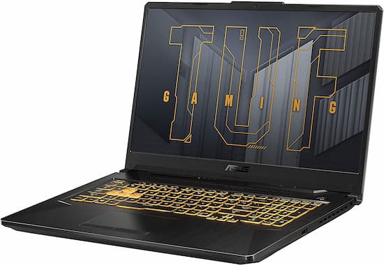 Asus TUF Gaming F17 17-inch gaming laptop under 800 dollars