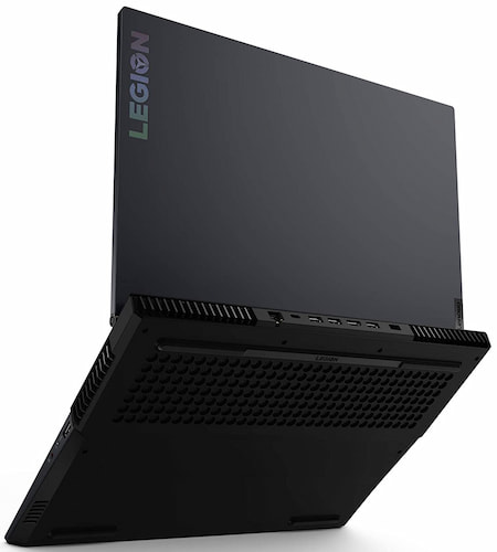 2021 Lenovo Legion 5 15" Gaming Laptop Review - Cooling Vents