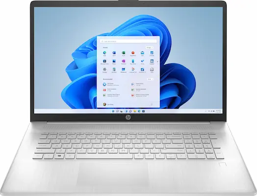 HP 17t-ch000 Best 17-inch Laptop Under 400 Dollars