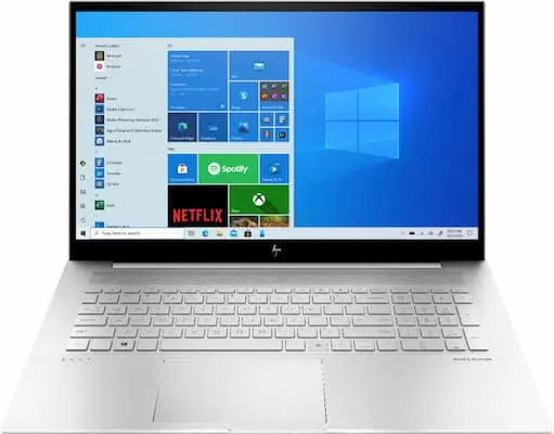 HP Envy 17- best 17-inch laptop under $1000