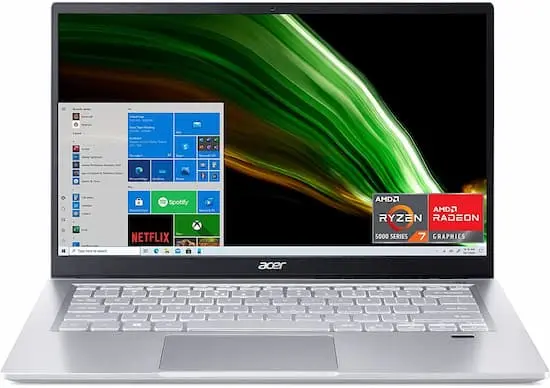 Acer Swift 3 - Most Value for Money Laptop Under $800