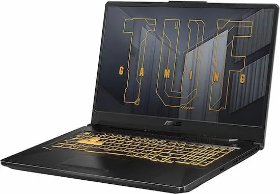 Asus TUF Gaming F17 - Best 17-inch Gaming Laptop Under $800