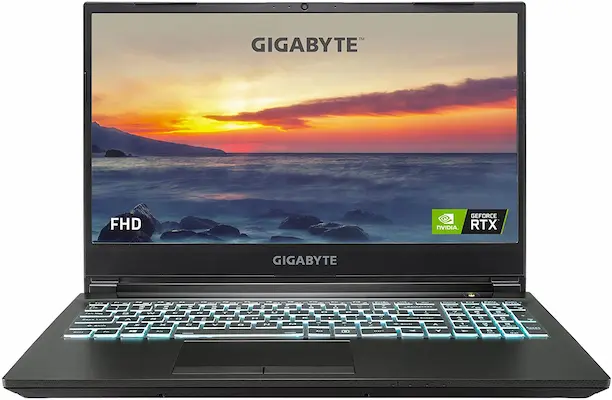 Gigabyte G5 Gaming Laptop Under $1000 with RTX 3060