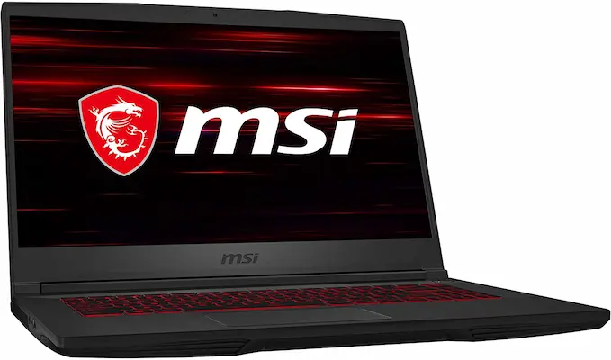 MSI GF65 Value For Money Gaming Laptop Under $1000