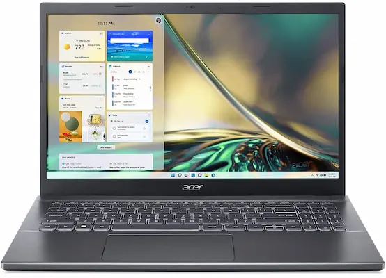 Acer Aspire 5 15 - best laptop under $800 of 2022