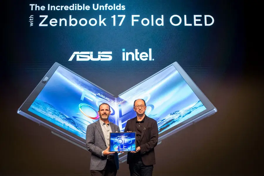 asus showcasing zenbook 17 fold at ces 2022