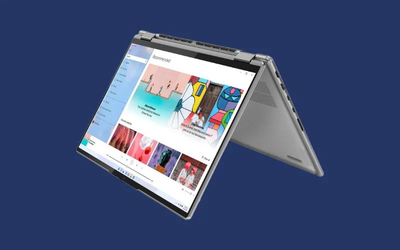Lenovo Yoga 7i 16 - best 2 in 1 laptop with number pad