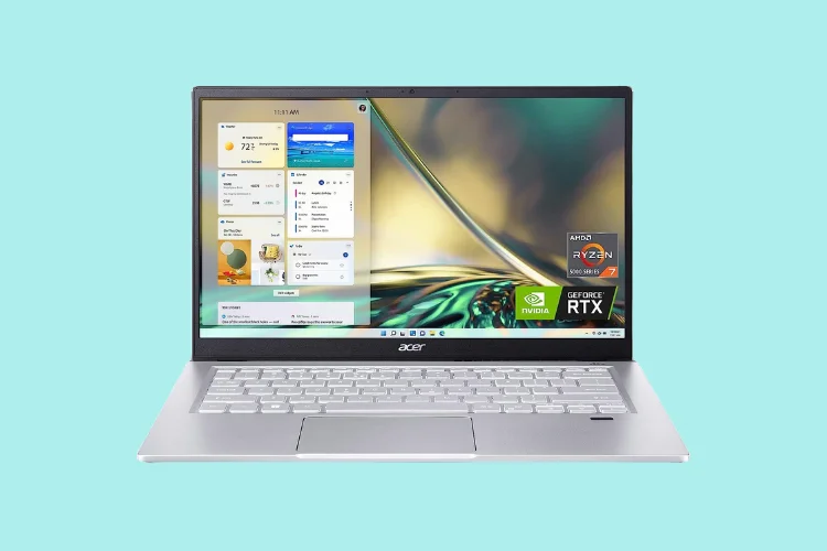 Acer Swift X 14 - best laptop for real estate photo editing